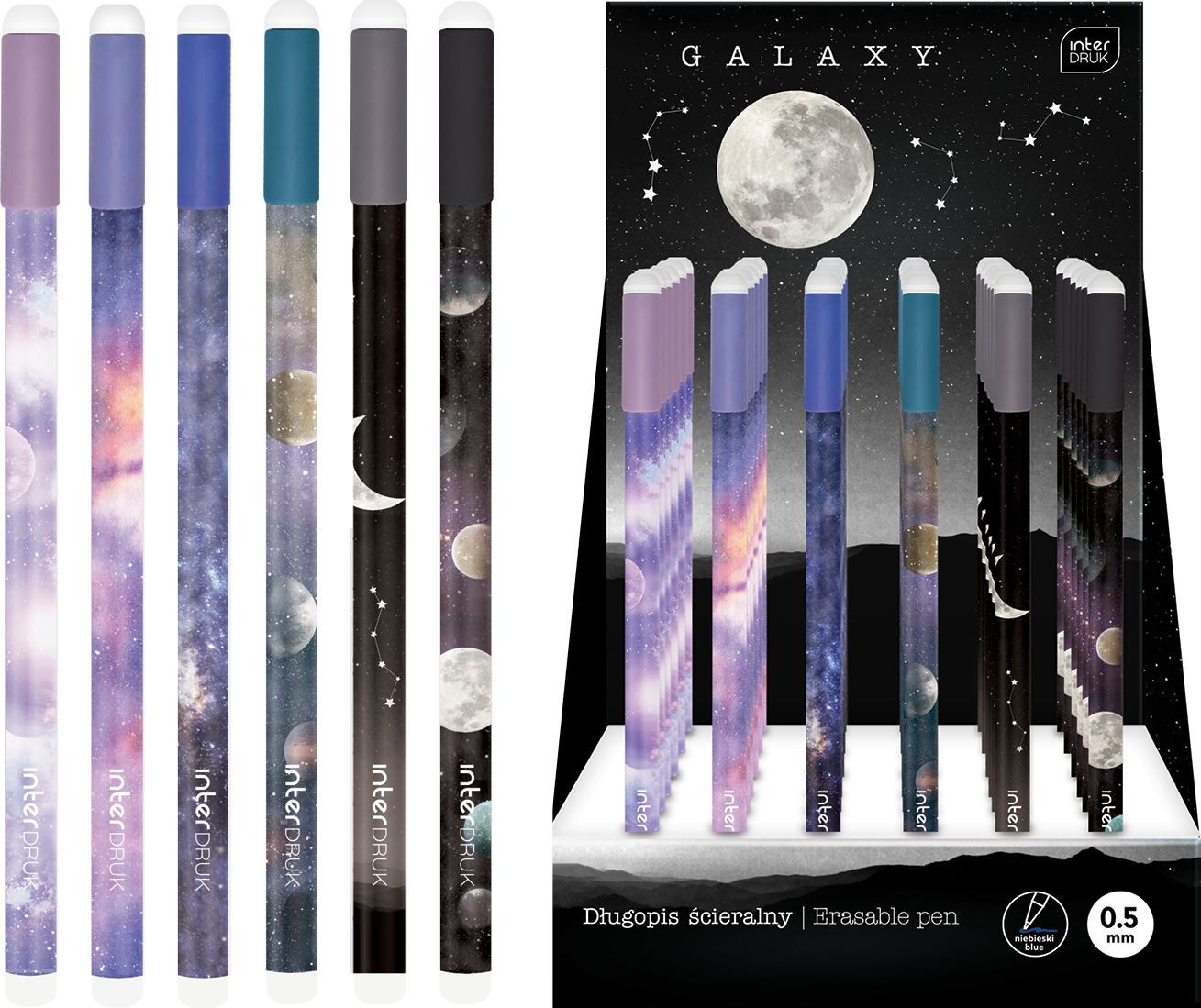 Długopis ścieralny Galaxy Interdruk